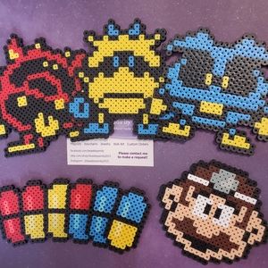 Dr. Mario Magnets - Nerdy Game Room Home Decor